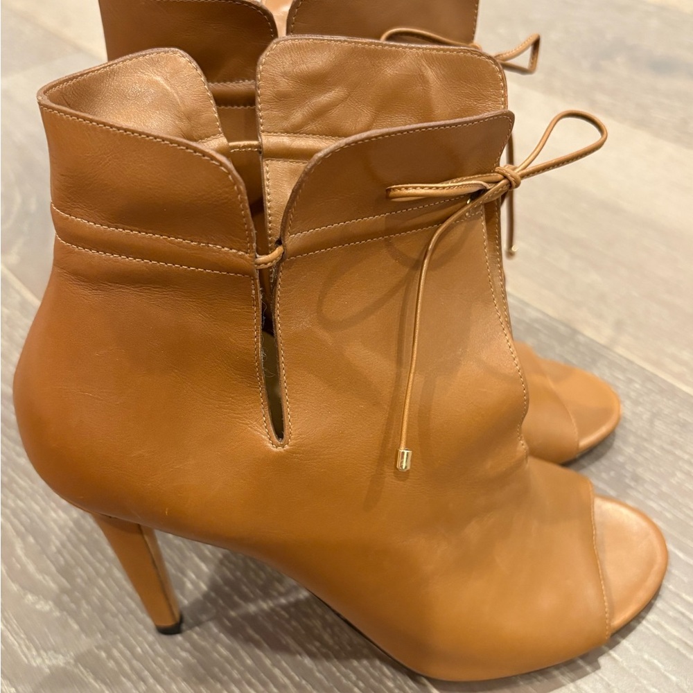Jimmy Choo Tan Ankle Boots